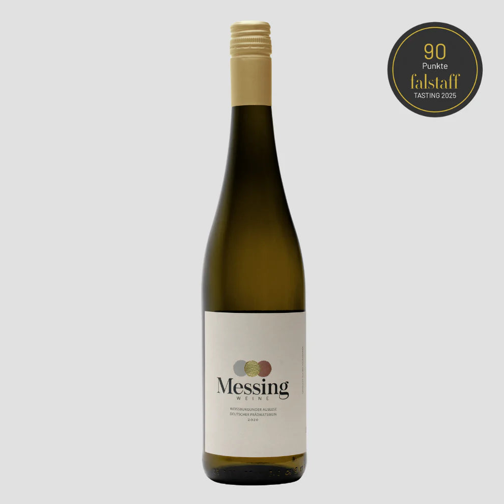 Messing Geschenkbox Weißweine