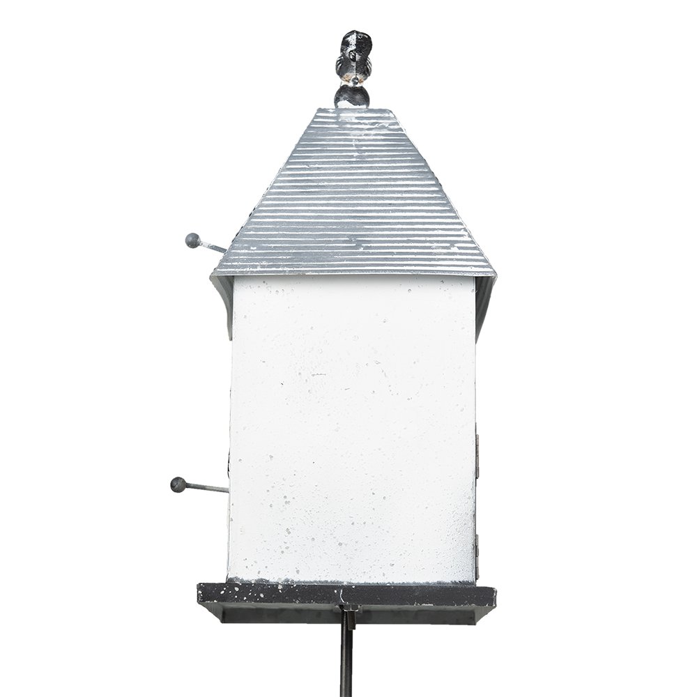 Gartenspieß-Vogelhaus 18x13x109 cm
