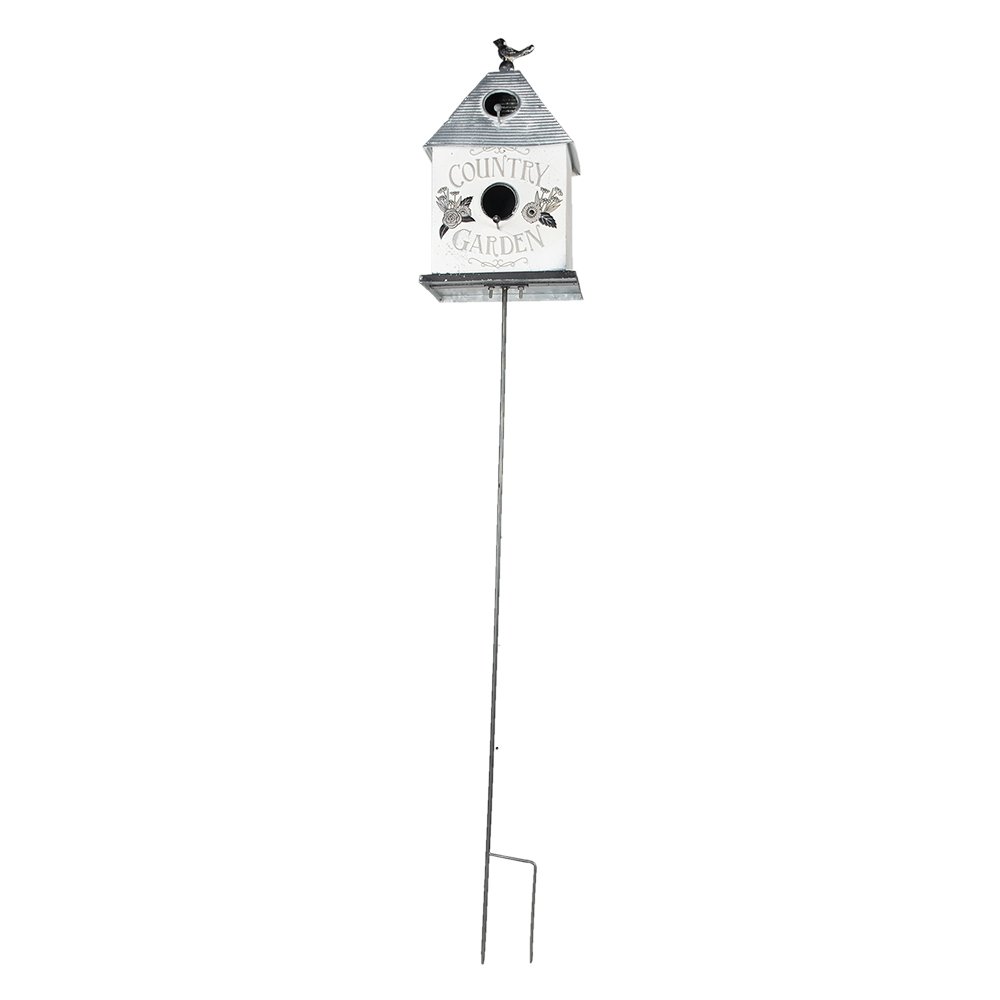 Gartenspieß-Vogelhaus 18x13x109 cm