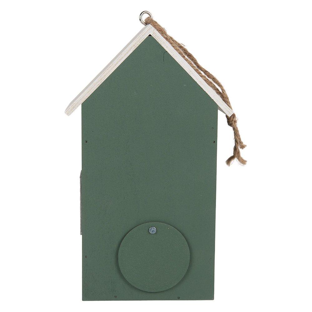 Vogelhaus 15x10x22 cm grünes Holz