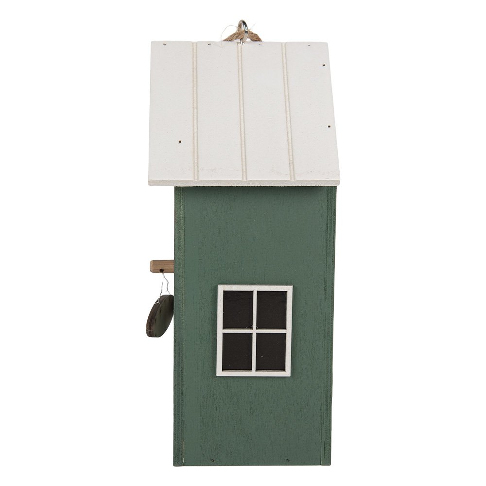 Vogelhaus 15x10x22 cm grünes Holz