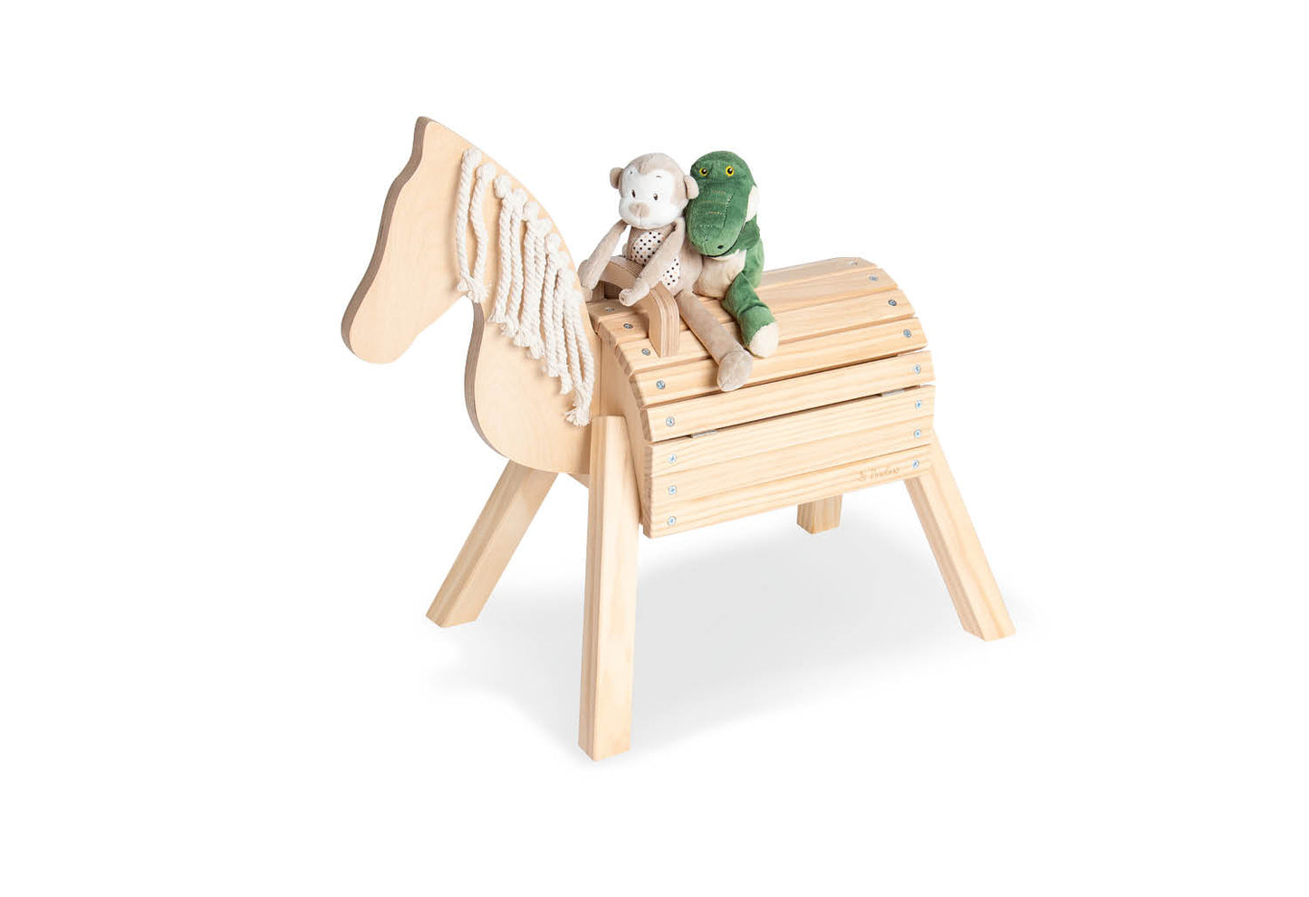 Small wooden horse 'Nelli'