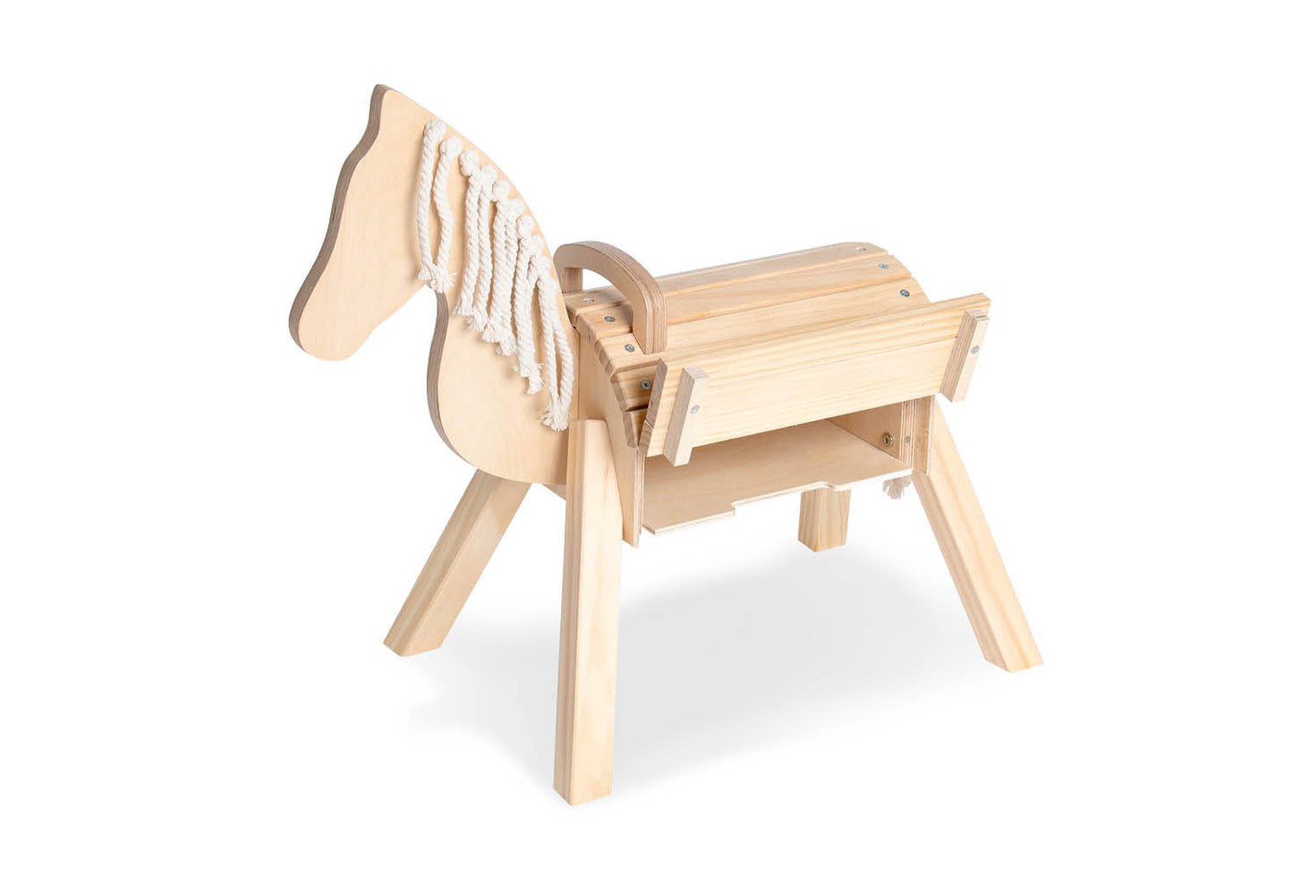 Small wooden horse 'Nelli'