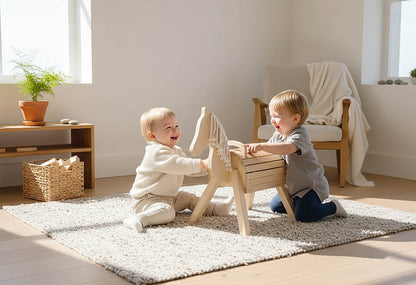Small wooden horse 'Nelli'