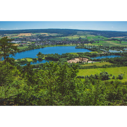 Acrylglasbild - Weser Hills