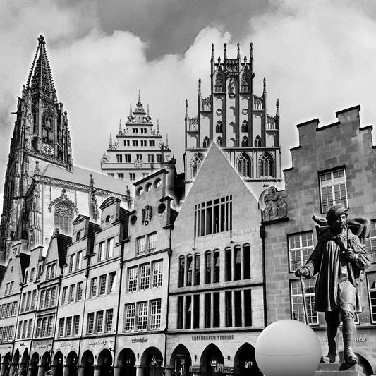 Aluminiumbild – Münster Collage