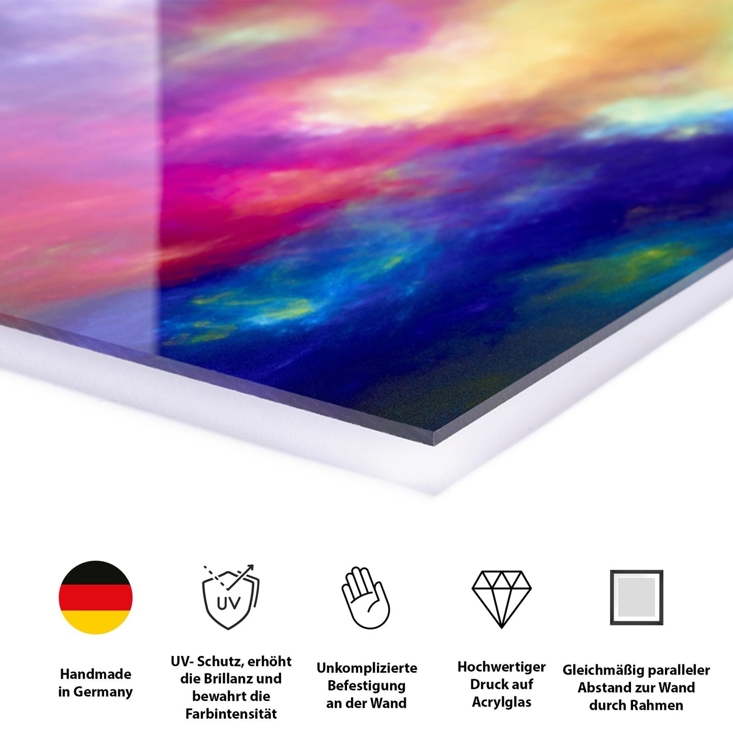 Acrylglasbild - Münster Kiepenkerl Grün