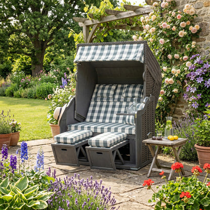 Beach chair WN anthracite