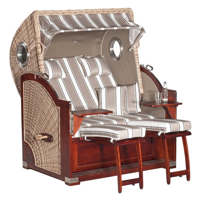 Beach chair WN antique white