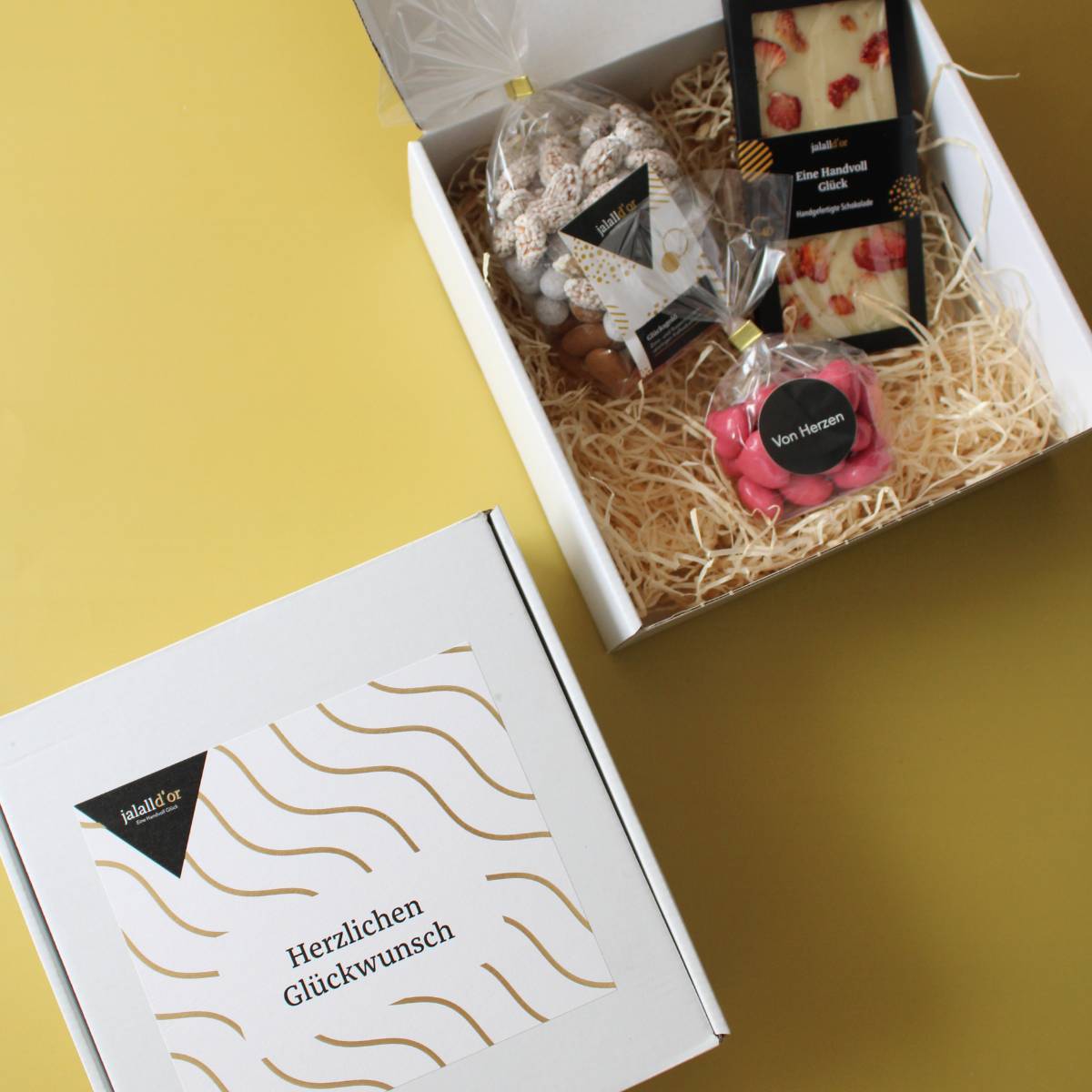 Geschenkbox "Herzlichen Glückwunsch"  Jalall D’or
