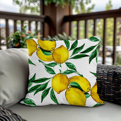 Outdoor Kissenbezug - Zitronen