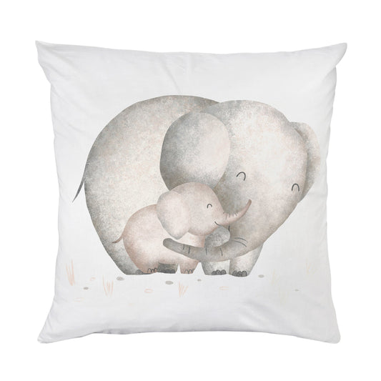 Kissenbezug - Elefantenfamilie
