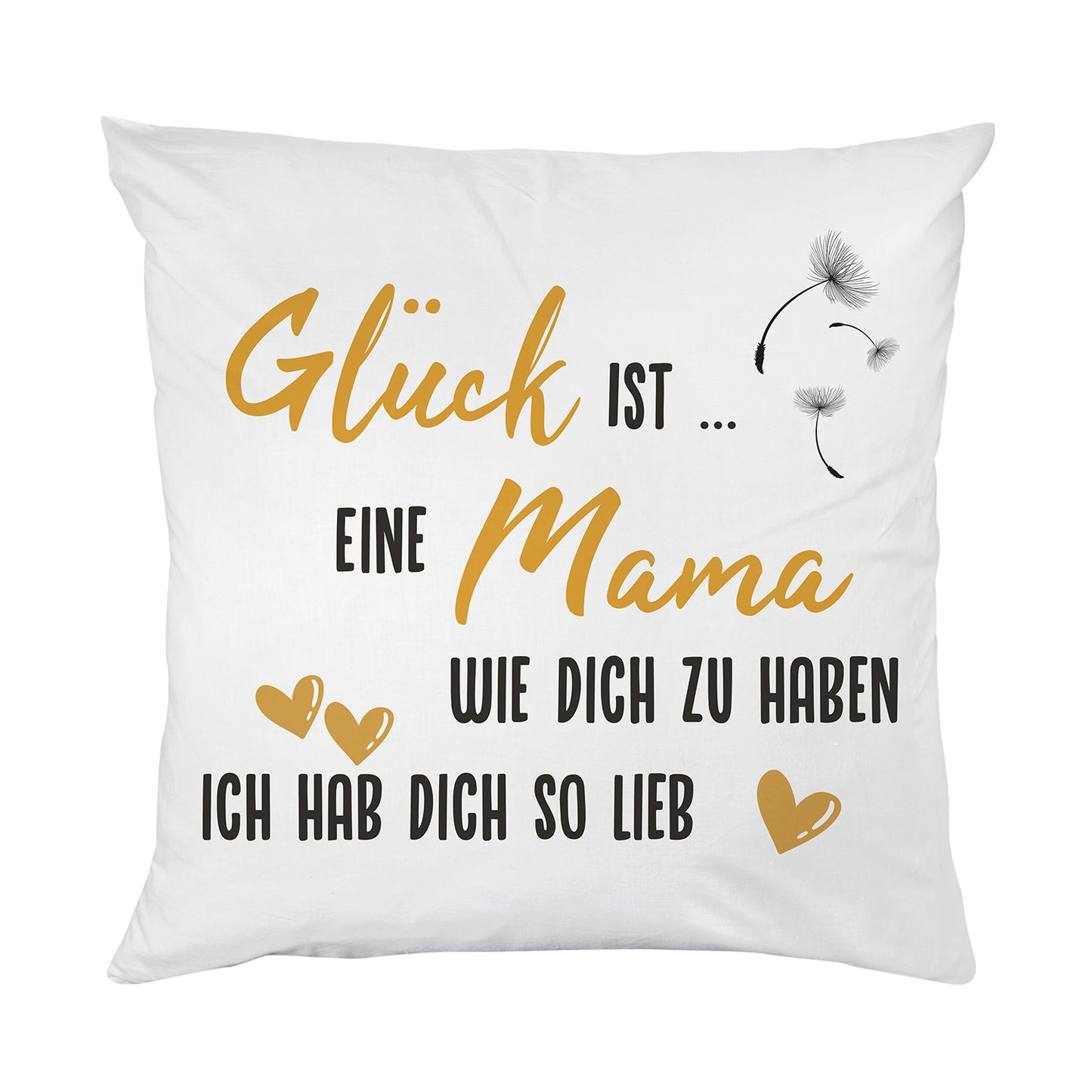 Kissenbezug - Glück ist...