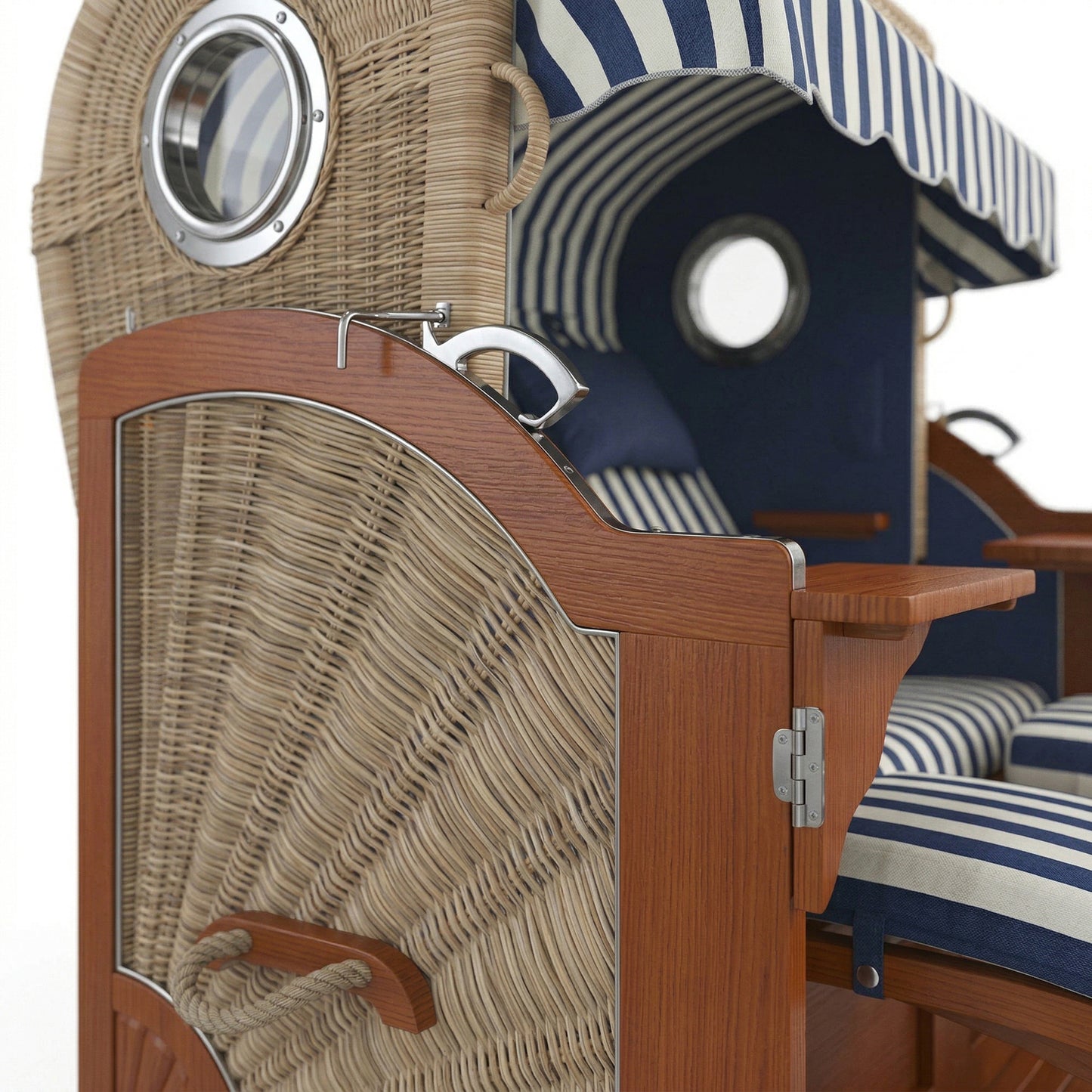 Beach chair WN Blue-Cream 