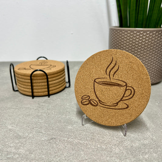 Korkuntersetzer "Kaffee"