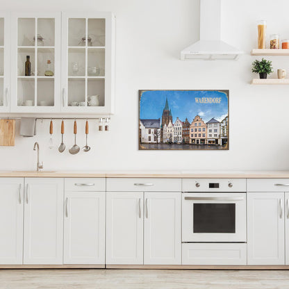 Blechschild - Warendorf