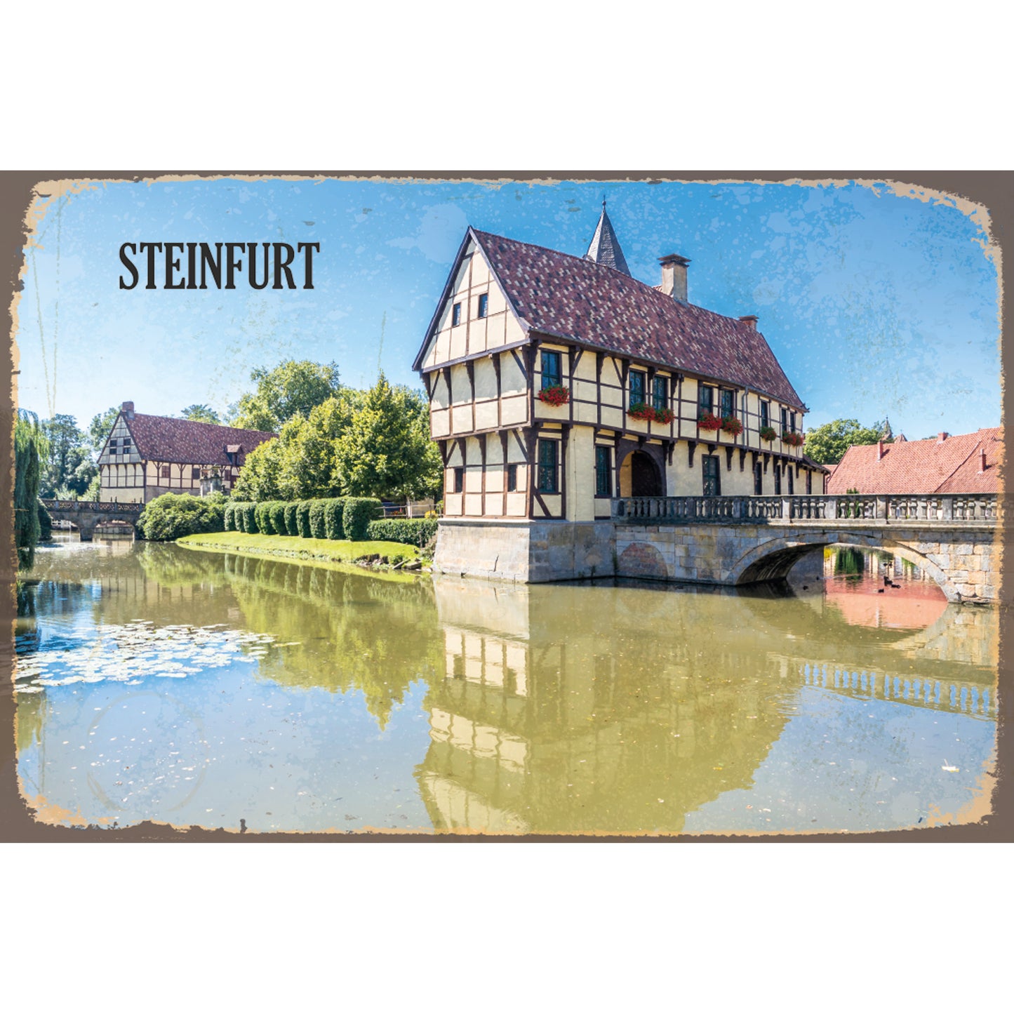 Blechschild - Steinfurt