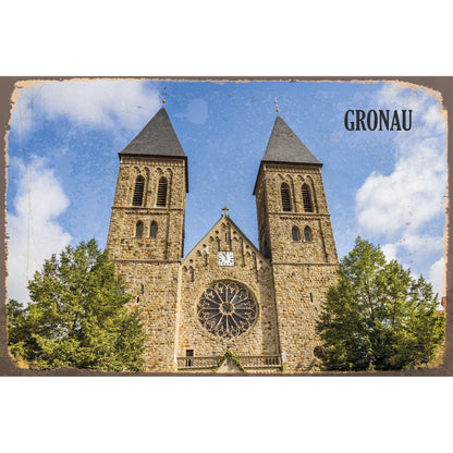 Blechschild - Gronau