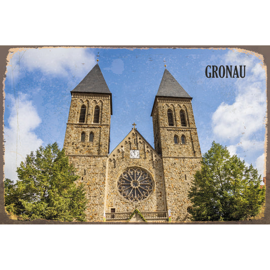 Blechschild - Gronau